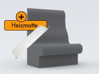 Dampfbadbank-T75-heizmatte Duschbank-T75 mit Heizmatte